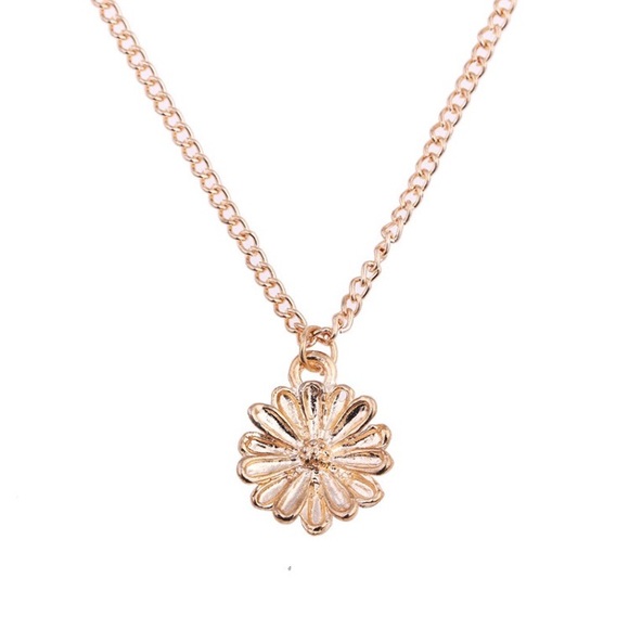 3 for $25⚡️Dainty sunflower necklace - Picture 2 of 6
